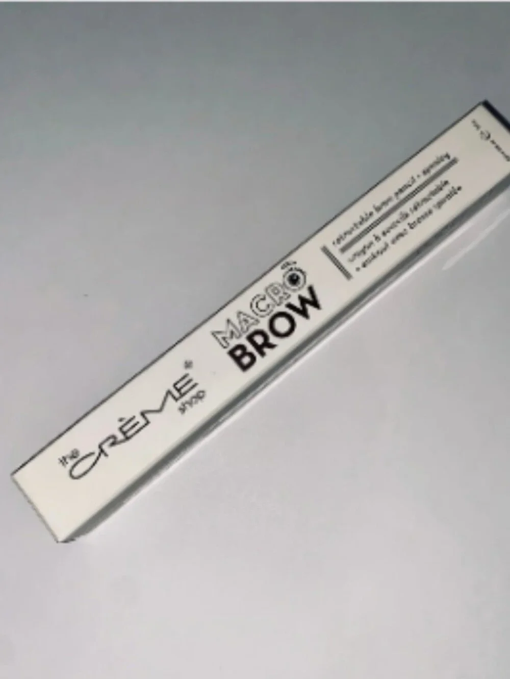 The Crème Shop NEW Macro Brow Pencil - Ebony